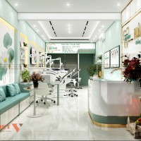 Thiết kế phòng khám nha khoa Hải Đăng hiện đại